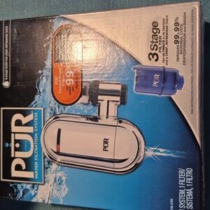 Pur Water Filtration System Fm-3700 Silver